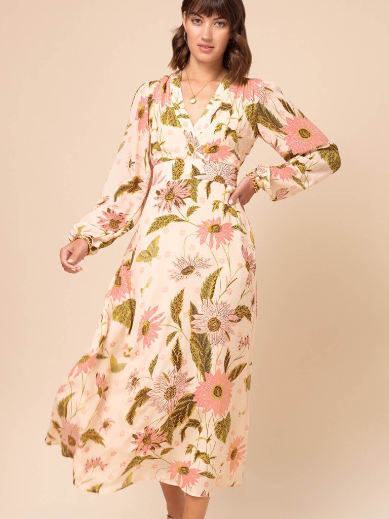 Rheanna Midi Dress Spartina 449 Sm